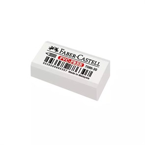 Ластик Faber-Castell "PVC-free", прямоугольный, в пленке, 41*18*11мм R290011