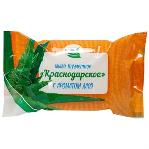 Мыло туалетное Меридиан "Краснодарское. Алоэ", 100г, флоу-пак R281621