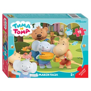 Пазл  15 эл. maxi Step Puzzle "Тима и Тома" R379823