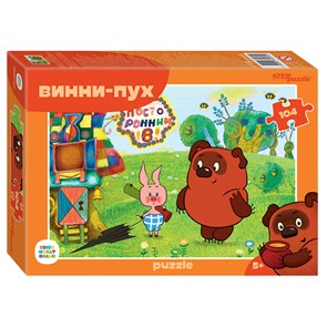 Пазл  104 эл. Step Puzzle "Винни-Пух" R362274