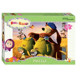 Пазл  120 эл. Step Puzzle "Маша и Медведь-2" R362278