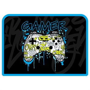 Папка с ручками А4 ArtSpace "Gamer", пластик, на молнии, 70мм R380291