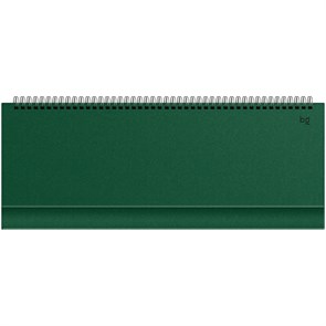 Планинг недатированный, 56л., 330*130мм, балакрон, BG "Ariane. Dark green" R370455