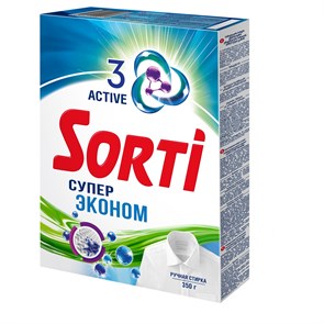 Порошок для ручной стирки Sorti "Супер Эконом", 350г R284962