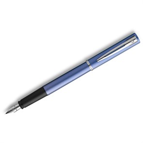 Ручка перьевая Waterman "Allure Blue" синяя, 0,8мм, подарочная упаковка R347075