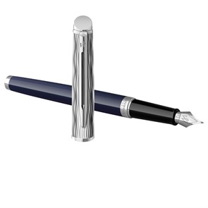 Ручка перьевая Waterman "H?misph?re SE Deluxe Blue CT" синяя, 0,8мм, подарочная упаковка R352771