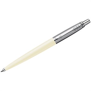 Ручка шариковая Parker "Jotter Originals White Chrom CT" синяя, 1,0мм, кнопочн., подарочная упаковка R347053