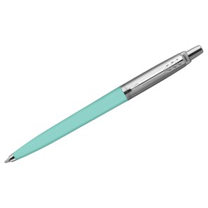 Ручка шариковая Parker "Jotter Recycled Mint " синяя, 0,8мм, кнопочн., пластик. корпус, подарочная упаковка R359536