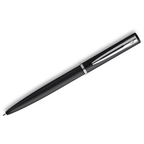 Ручка шариковая Waterman "Allure Black" синяя, 1,0мм, кнопоч., подарочная упаковка R347072