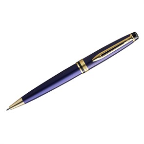 Ручка шариковая Waterman "Expert Blue Lacquer GT", черная, 1,0мм, подарочная упаковка R351131