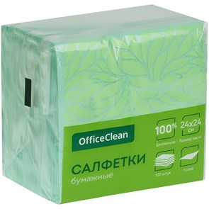 {{productViewItem.photos[photoViewList.activeNavIndex].Alt || productViewItem.photos[photoViewList.activeNavIndex].Description || 'Салфетки бумажные OfficeClean, 1 слойн., 24*24см, зеленые, 100шт.'}}