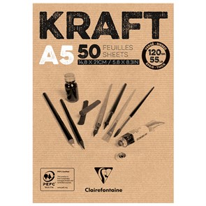 {{productViewItem.photos[photoViewList.activeNavIndex].Alt || productViewItem.photos[photoViewList.activeNavIndex].Description || 'Скетчбук - блокнот 50л., А5 Clairefontaine &quot;Kraft&quot;, на склейке, верже, крафт, 120г/м2'}}