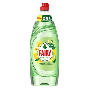 Средство для мытья посуды Fairy "Pure&Clean. Бергамот и Имбирь", 650мл (ПОД ЗАКАЗ) R301941