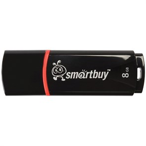 Память Smart Buy "Crown"  8GB, USB 2.0 Flash Drive, черный R227878