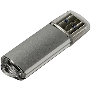 Память Smart Buy "V-Cut"  128GB, USB 3.0 Flash Drive, серебристый (металл. корпус ) R276602