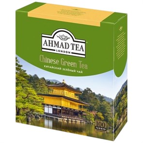 Чай Ahmad Tea "Китайский", зеленый, 100 пакетиков по 1,8г R254985