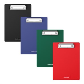 Планшет пластиковый ErichKrause Matt Classic, A5, ассорти (в пакете по 4 шт.) EK55126