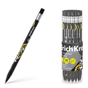 Карандаш механический ErichKrause ColorTouch® Sport DNA 2.0 мм, с точилкой, НВ (в тубусе по 24 шт.) EK60754
