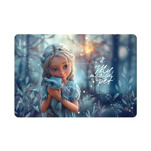 Подкладка настольная пластиковая ErichKrause Magic Pet, А3 (в пакете по 12 шт.) EK63520