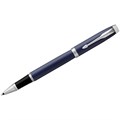 Ручка-роллер Parker "IM Matte Blue CT" черная, 0,8мм, подар. уп. - фото 142268