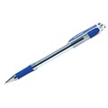 Ручка шариковая Berlingo "I-15" синяя, 0,7мм, грип - фото 160798
