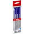 Ручка шариковая Berlingo  Tribase  синяя, 1,0мм, 4шт., пакет с европодвесом - фото 160941