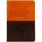 Обложка для паспорта OfficeSpace "Duo", кожа, осень+коричневый, тиснение фольгой - фото 212863