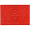 Обложка для паспорта OfficeSpace "Россия", кожа, тиснение, красная - фото 213054