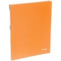 Папка c пружинным скоросшивателем Berlingo "Neon", 17мм, 700мкм, неоновая оранжевая - фото 215838