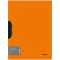 Папка с пластиковым клипом Berlingo "Color Zone" А4, 450 мкм, оранжевая - фото 218518