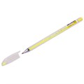 Ручка гелевая Crown "Hi-Jell Pastel" желтая пастель, 0,8мм - фото 229319
