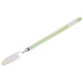 Ручка гелевая Crown "Hi-Jell Pastel" зеленая пастель, 0,8мм - фото 229325