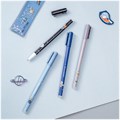 Ручка гелевая стираемая MESHU "Space Adventure", синяя, 0,5мм, корпус ассорти - фото 229694