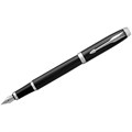 Ручка перьевая Parker "IM Black CT" синяя, 0,8мм, подар. уп. - фото 230514
