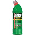 Чистящее средство для сантехники Sanfor "Universal 10в 1. Лимонная свежесть", гель с хлором, 750мл - фото 237344