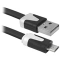 Кабель Defender USB08-03P USB2.0 (A) - microUSB (B), 1м, черный - фото 249070
