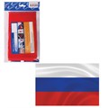 Флаг РФ 90*135см, пакет с европодвесом - фото 251071