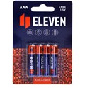 Батарейка Eleven AAA (LR03) алкалиновая, BC4 - фото 263179