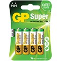 Батарейка GP Super AA (LR06) 15A алкалиновая, BC4 - фото 263349