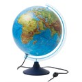 Глобус физико-политический Globen, 32см, с подсветкой на круглой подставке - фото 266433