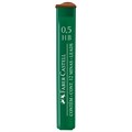 Грифели для механических карандашей Faber-Castell 0,5мм. 12шт. HB в пласт. фут. - фото 267193
