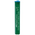Грифели для механических карандашей Faber-Castell "Polymer", 12шт., 0,7мм, 2B - фото 267194