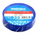 Изолента Smartbuy, 15мм*10м, 130мкм, синяя, инд. упаковка - фото 274898