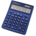 Калькулятор настольный Citizen SDC444XRNVE, 12 разрядов, двойное питание, 155*204*33мм, темно-синий - фото 275124