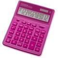 Калькулятор настольный Citizen SDC444XRPKE, 12 разрядов, двойное питание, 155*204*33мм, розовый - фото 275127