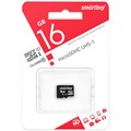 Карта памяти SmartBuy MicroSDHC 16GB, Class 10, скорость чтения 10Мб/сек - фото 280856