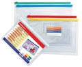 Zip-пакет пластиковый ErichKrause® PVC Zip Pocket, A4, прозрачный (в пакете по 12 шт.) - фото 302023