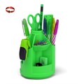 Набор настольный вращающийся пластиковый ErichKrause® Mini Desk, Neon Solid, зеленый - фото 305903