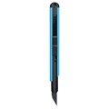 Нож канцелярский 9мм Berlingo "ColorZone", черное лезвие, auto-lock, металл. направл., голубой, евро - фото 345308