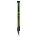 Нож канцелярский 9мм Berlingo "ColorZone", черное лезвие, auto-lock, металл. направл., зеленый, евро - фото 345310